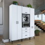 Hanah Home Gabinete Multipropósito Blanco JE144 - 3114